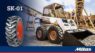 Mitas Skid Steer Tires: Versatility in United States 